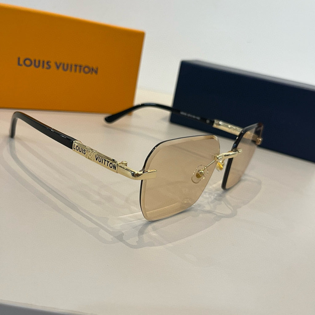 Louis Vuitton Fashion Gold Lens Sunglasses for Women - 933785