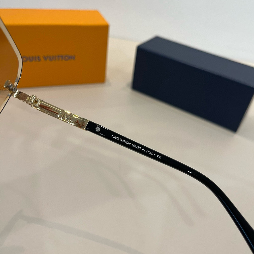 Louis Vuitton Fashion Gold Lens Sunglasses for Women - 933785 - detail image 9