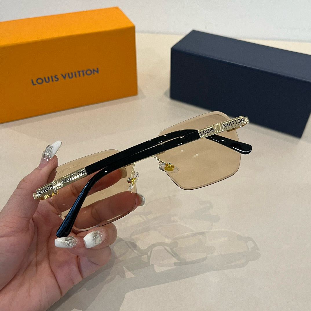 Louis Vuitton Fashion Gold Lens Sunglasses for Women - 933785 - detail image 6