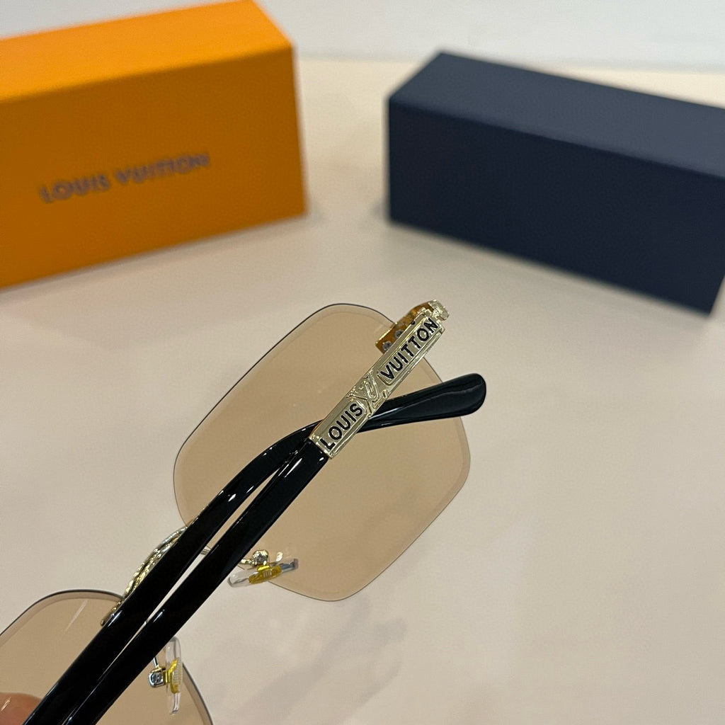Louis Vuitton Fashion Gold Lens Sunglasses for Women - 933785 - detail image 8