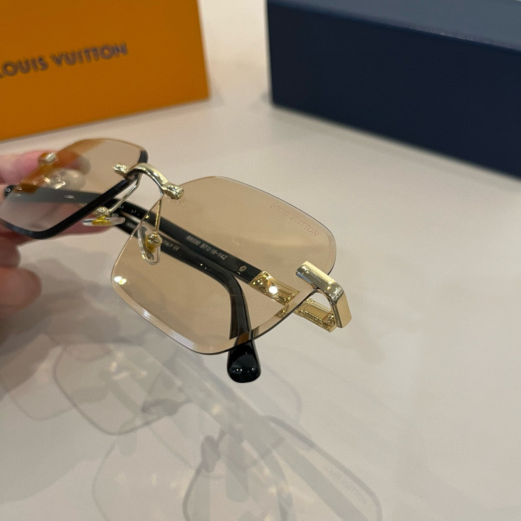 Louis Vuitton Fashion Gold Lens Sunglasses for Women - 933785 - detail image 4