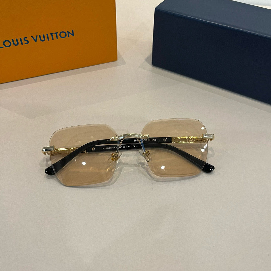 Louis Vuitton Fashion Gold Lens Sunglasses for Women - 933785 - detail image 5