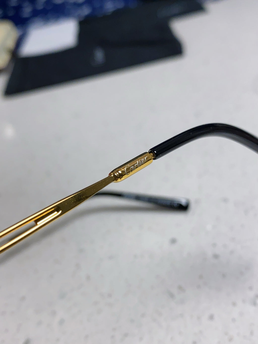 Cartier Lightweight Rimless Silver Lens Sunglasses for Men & Women - 382795 - detail image 8