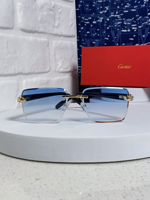 Cartier Fashion Silver Lens Sunglasses for Men & Women - 382802 - detail image 2