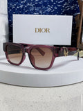 Dior Oversized Red Lens Sunglasses for Women
