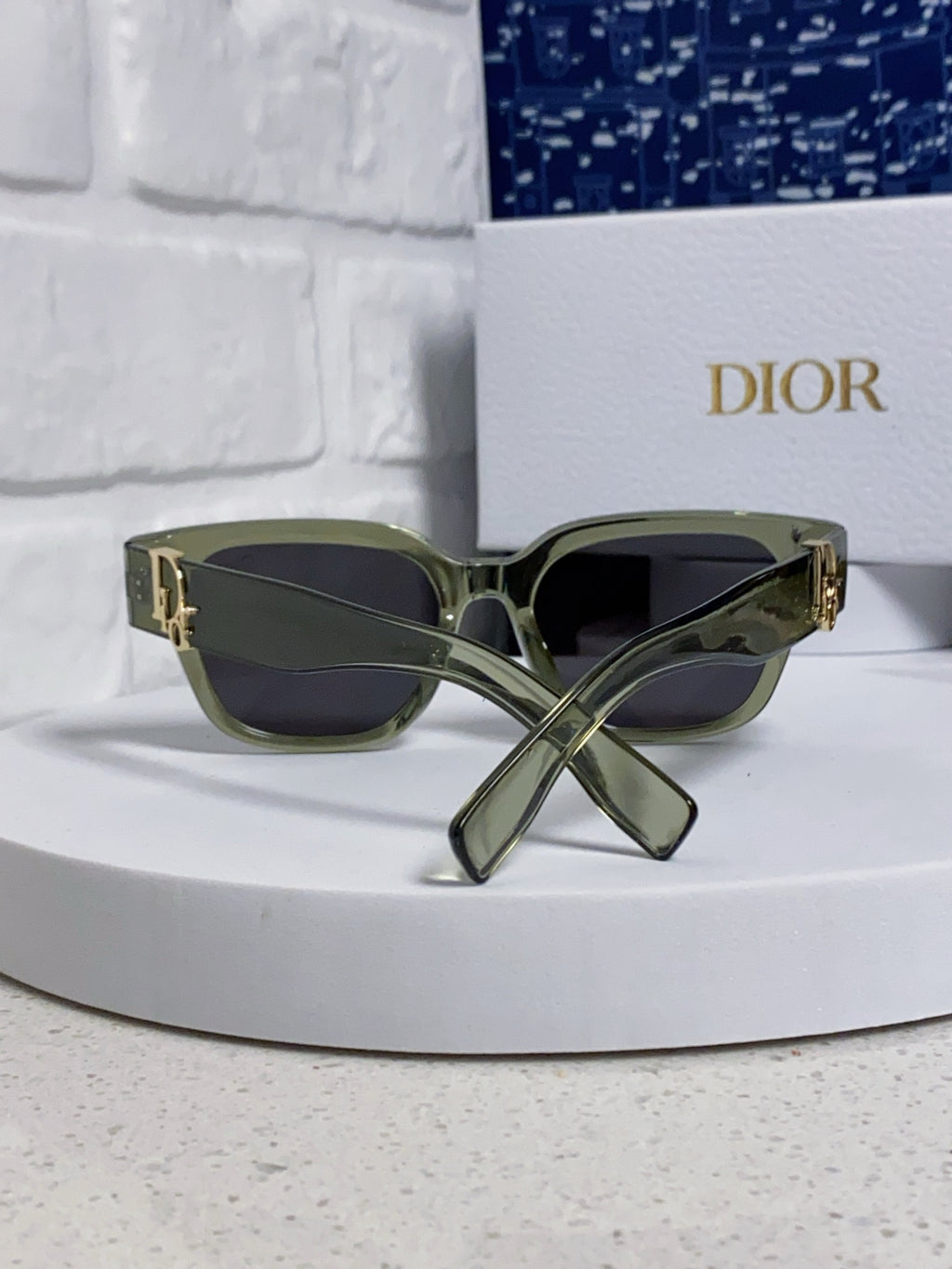 Dior Oversized Gray Lens Sunglasses for Women - 382388 - detail image 3