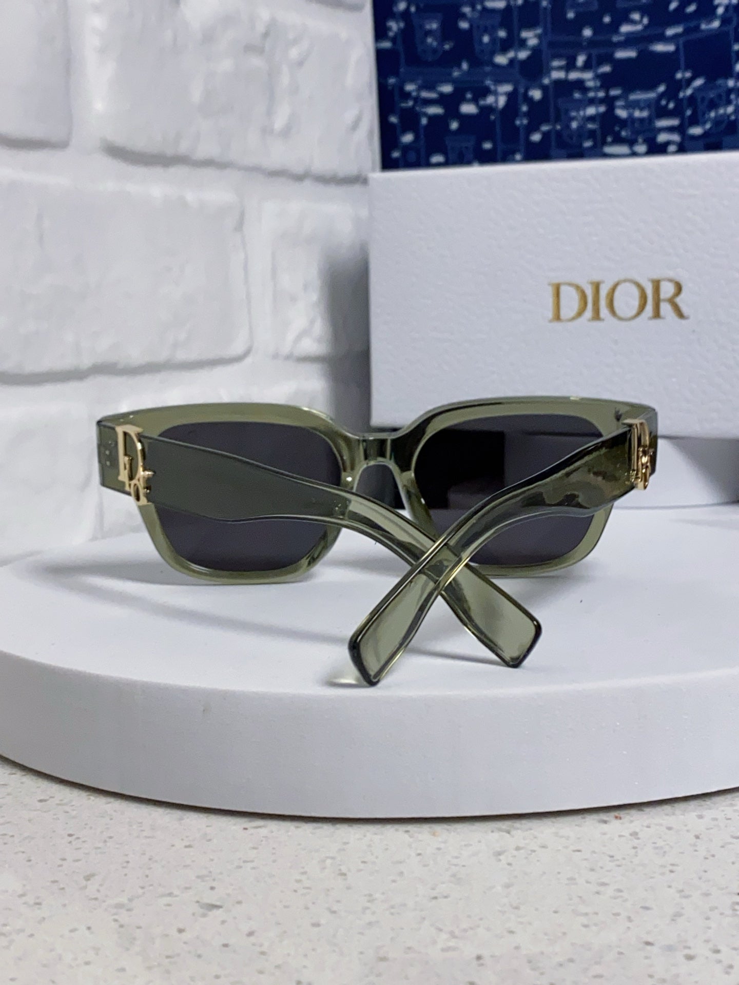 Dior Oversized Gray Lens Sunglasses for Women - 382388 - detail image 3