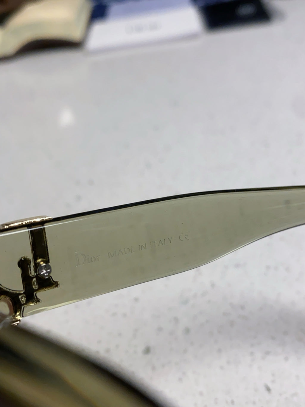 Dior Oversized Gray Lens Sunglasses for Women - 382388 - detail image 8