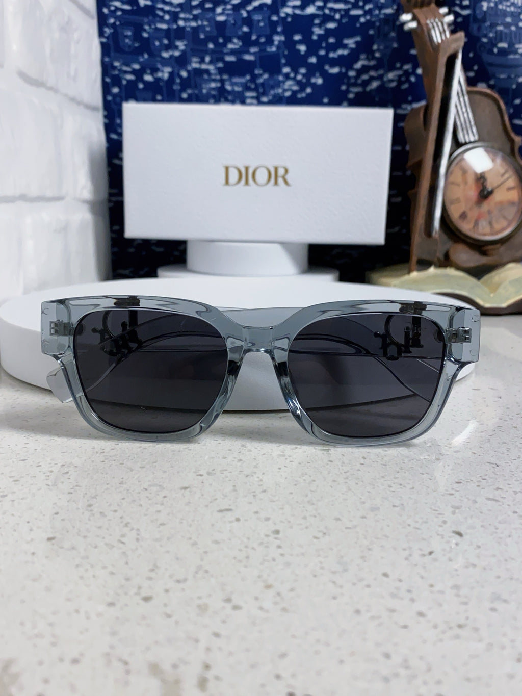 Dior Oversized Gray Lens Sunglasses for Women - 382389 - detail image 9