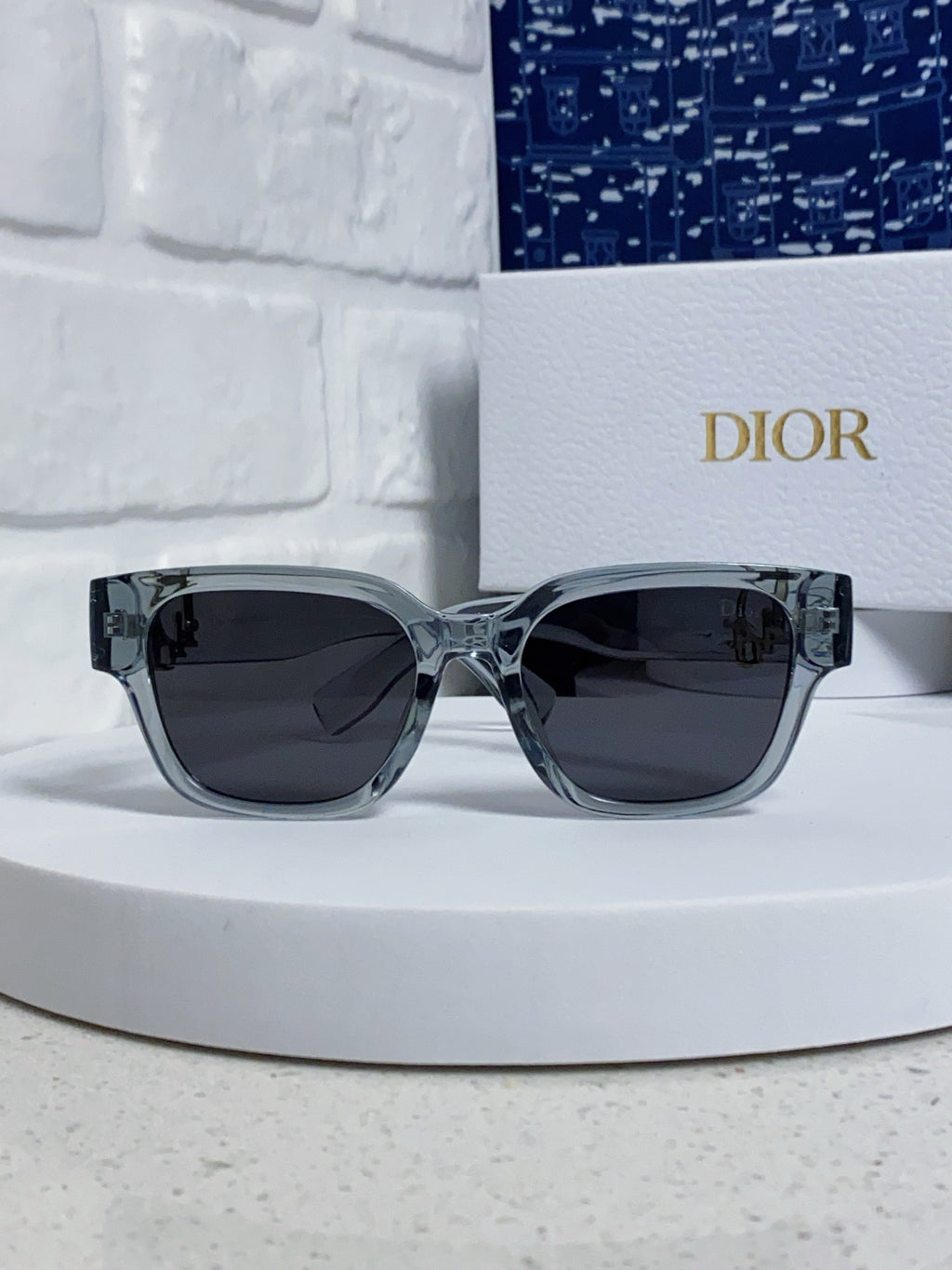 Dior Oversized Gray Lens Sunglasses for Women - 382389 - detail image 2