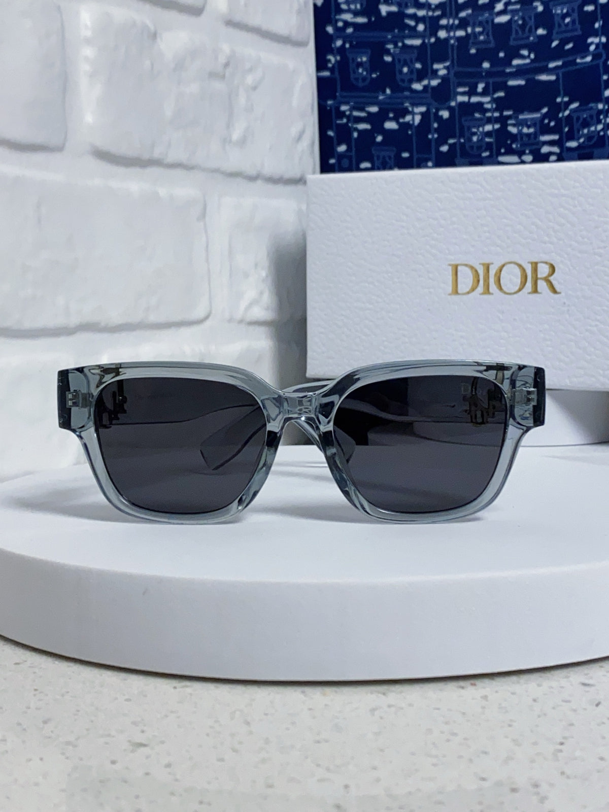Dior Oversized Gray Lens Sunglasses for Women - 382389 - detail image 2