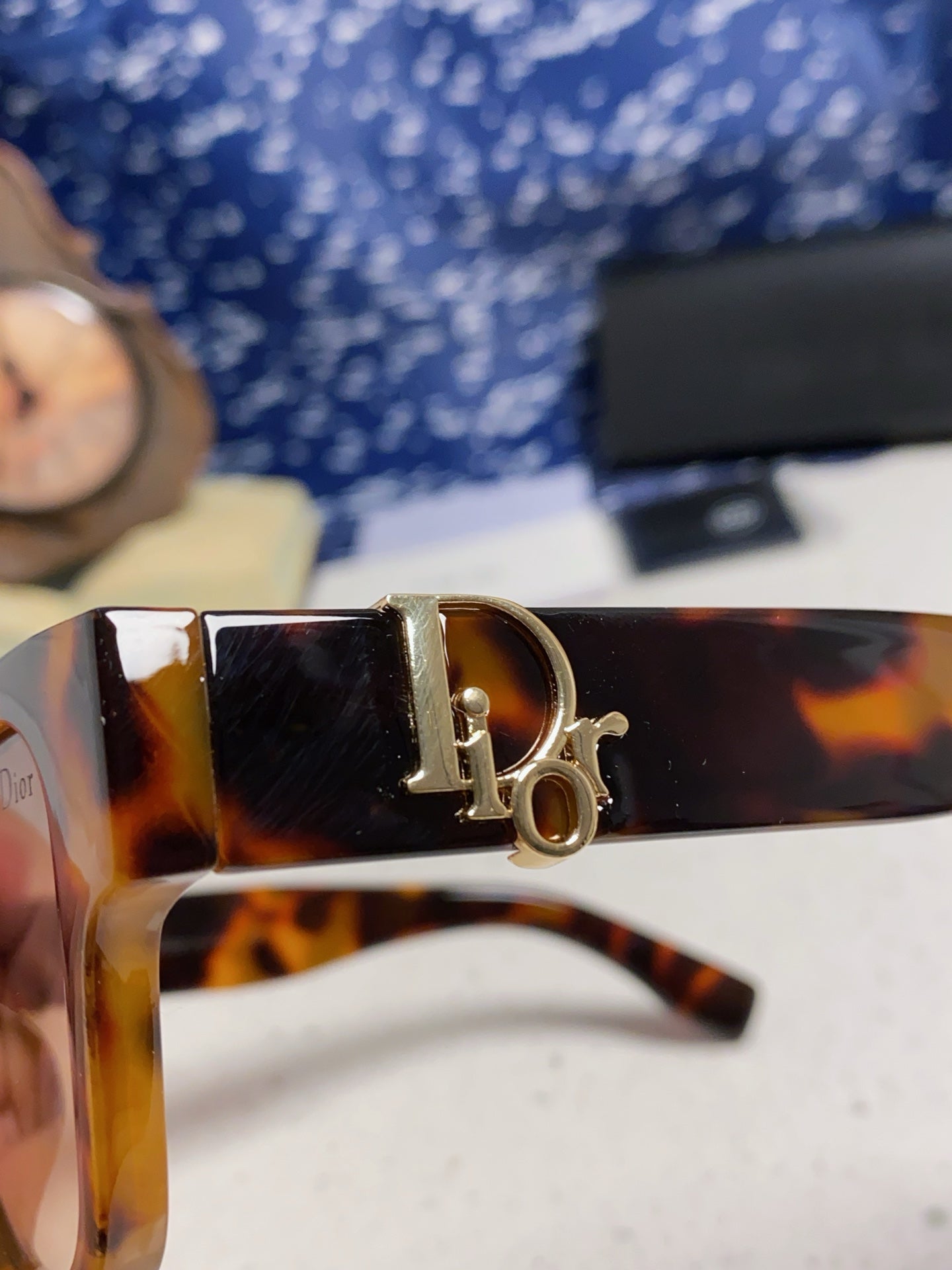 Dior Oversized Brown Lens Sunglasses for Women - detail image 6