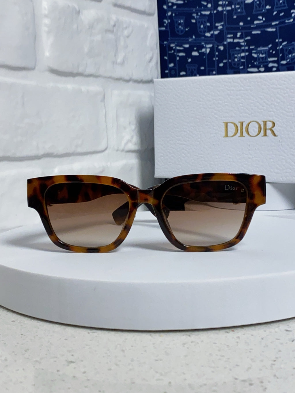 Dior Oversized Brown Lens Sunglasses for Women