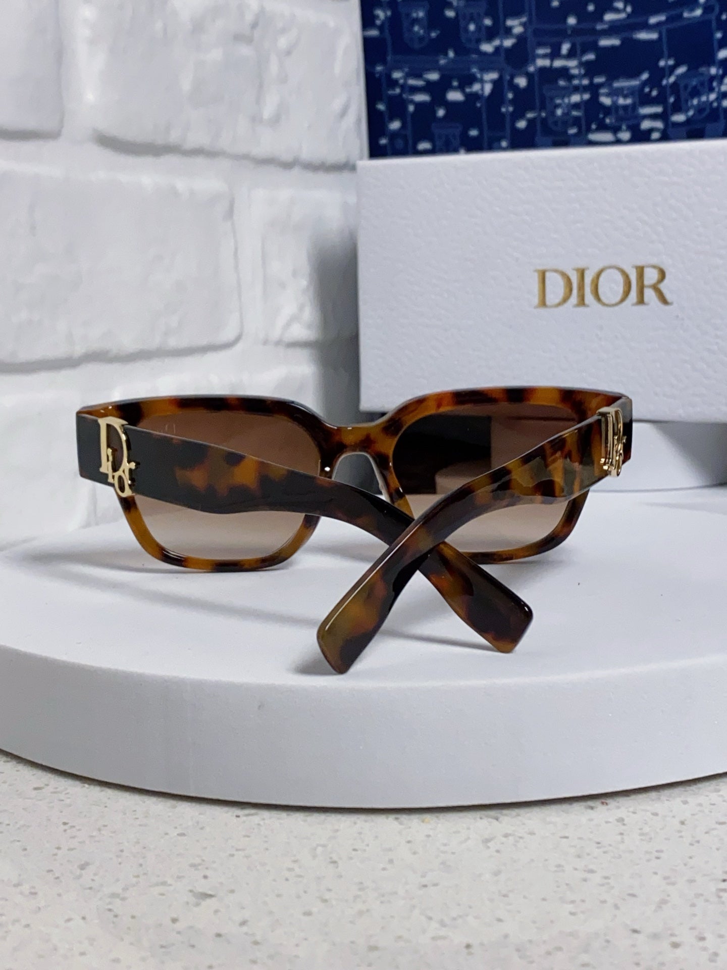 Dior Oversized Brown Lens Sunglasses for Women - detail image 2