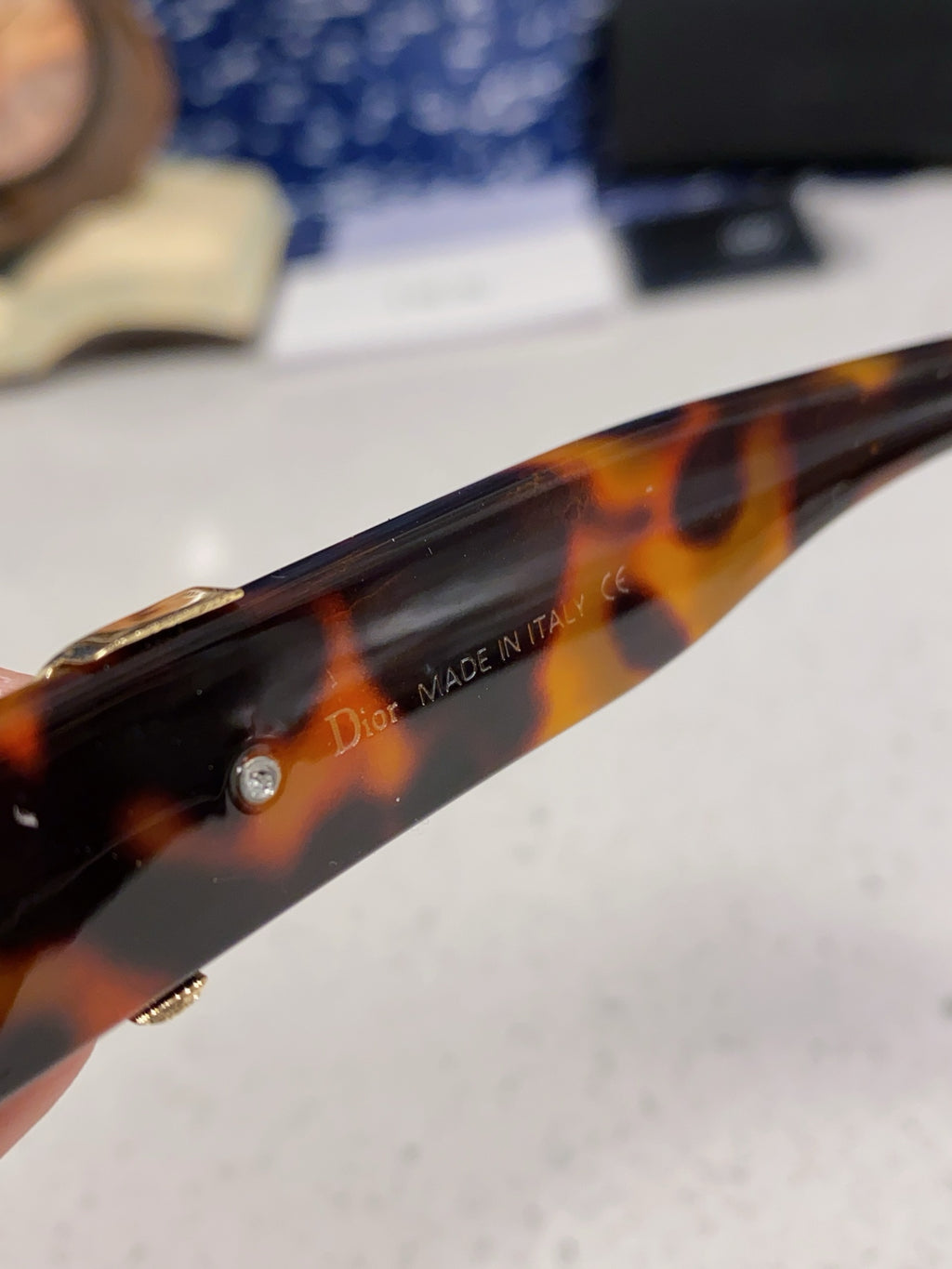 Dior Oversized Brown Lens Sunglasses for Women - detail image 7