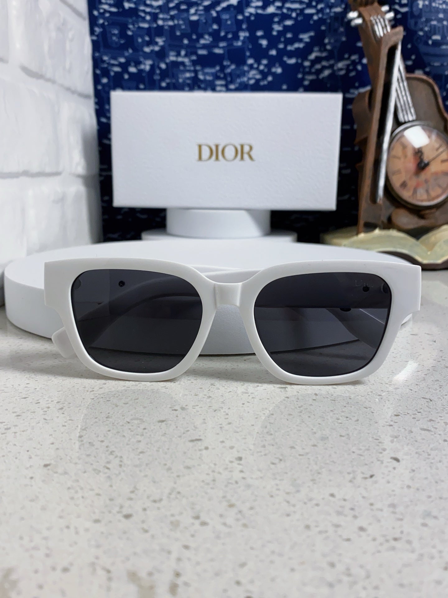 Dior Oversized Gray Lens Sunglasses for Women - 382391 - detail image 9
