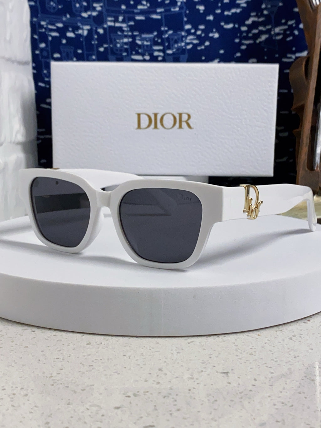 Dior Oversized Gray Lens Sunglasses for Women - 382391