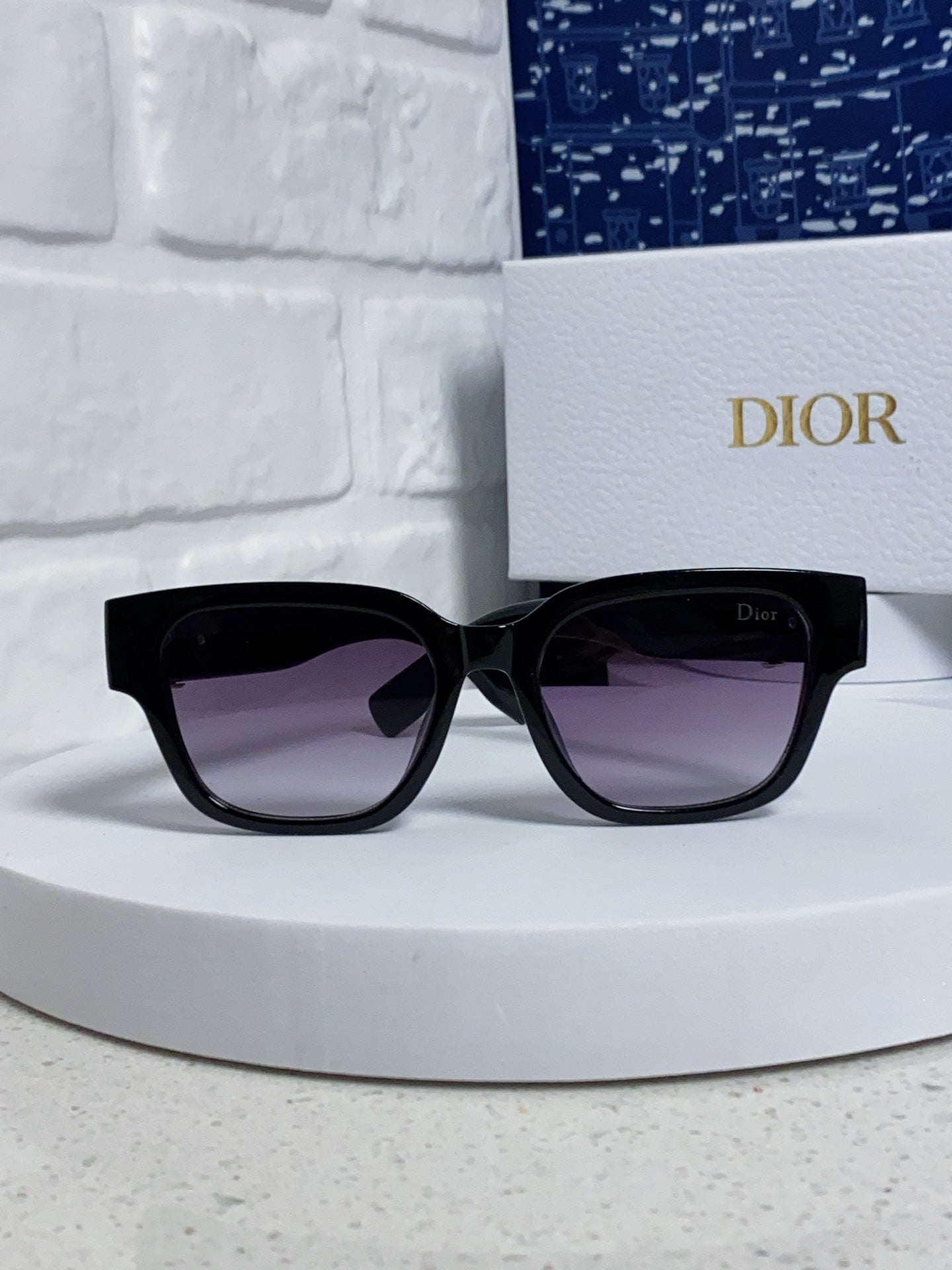 Dior Oversized Gray Lens Sunglasses for Women - detail image 2