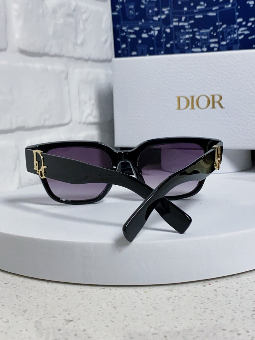 Dior Oversized Gray Lens Sunglasses for Women - detail image 3
