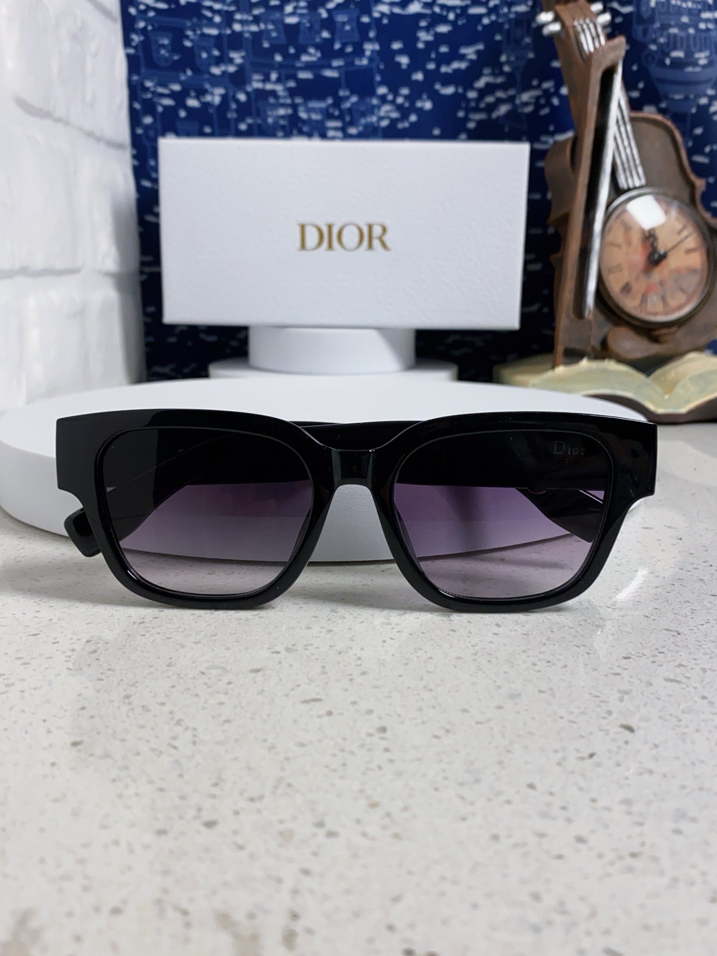 Dior Oversized Gray Lens Sunglasses for Women - detail image 9