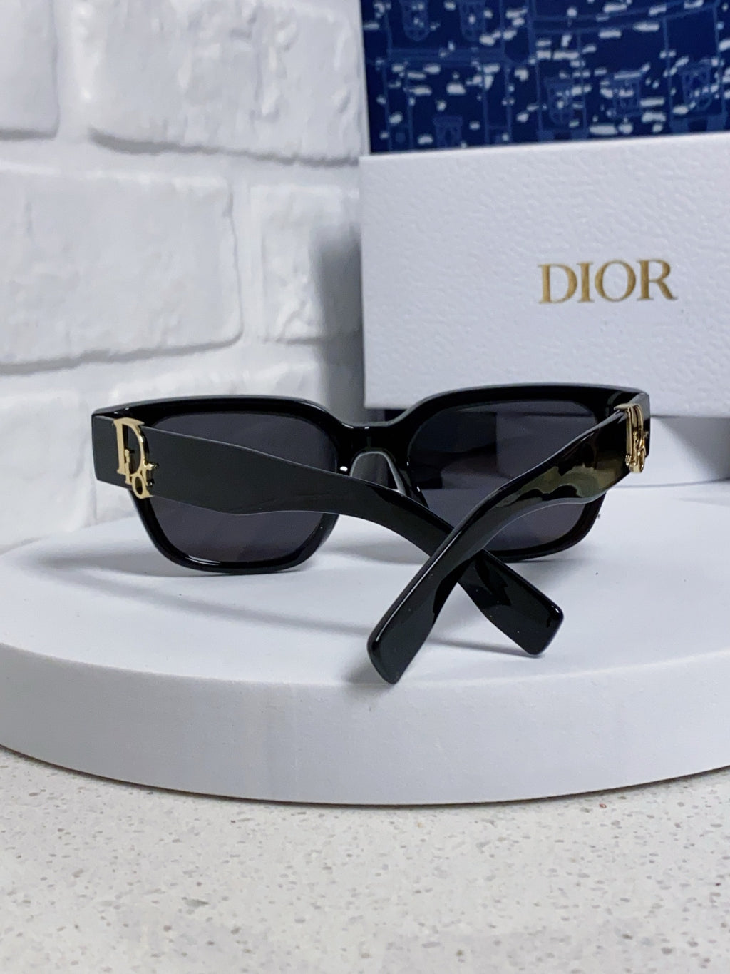 Dior Oversized Black Lens Sunglasses for Women - 382393 - detail image 2
