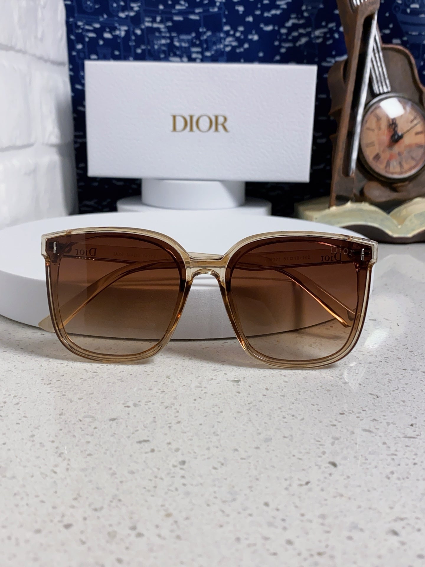 Dior Polarized Fashion Brown Lens Sunglasses for Women - 465227 - detail image 9
