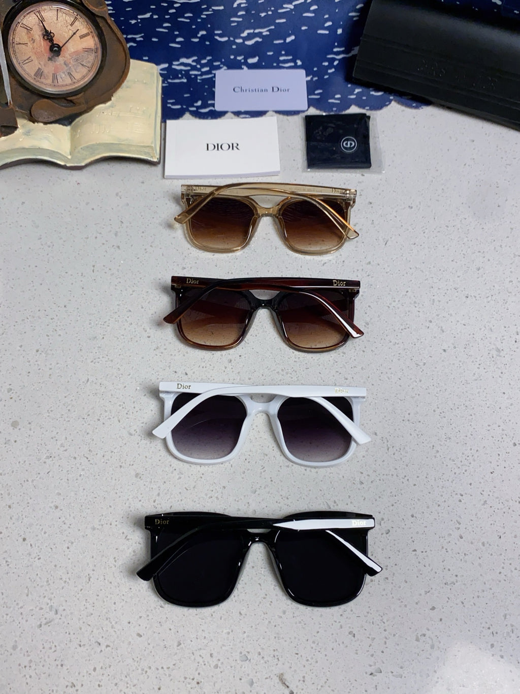 Dior Polarized Fashion Black Lens Sunglasses for Women - 465230 - detail image 11