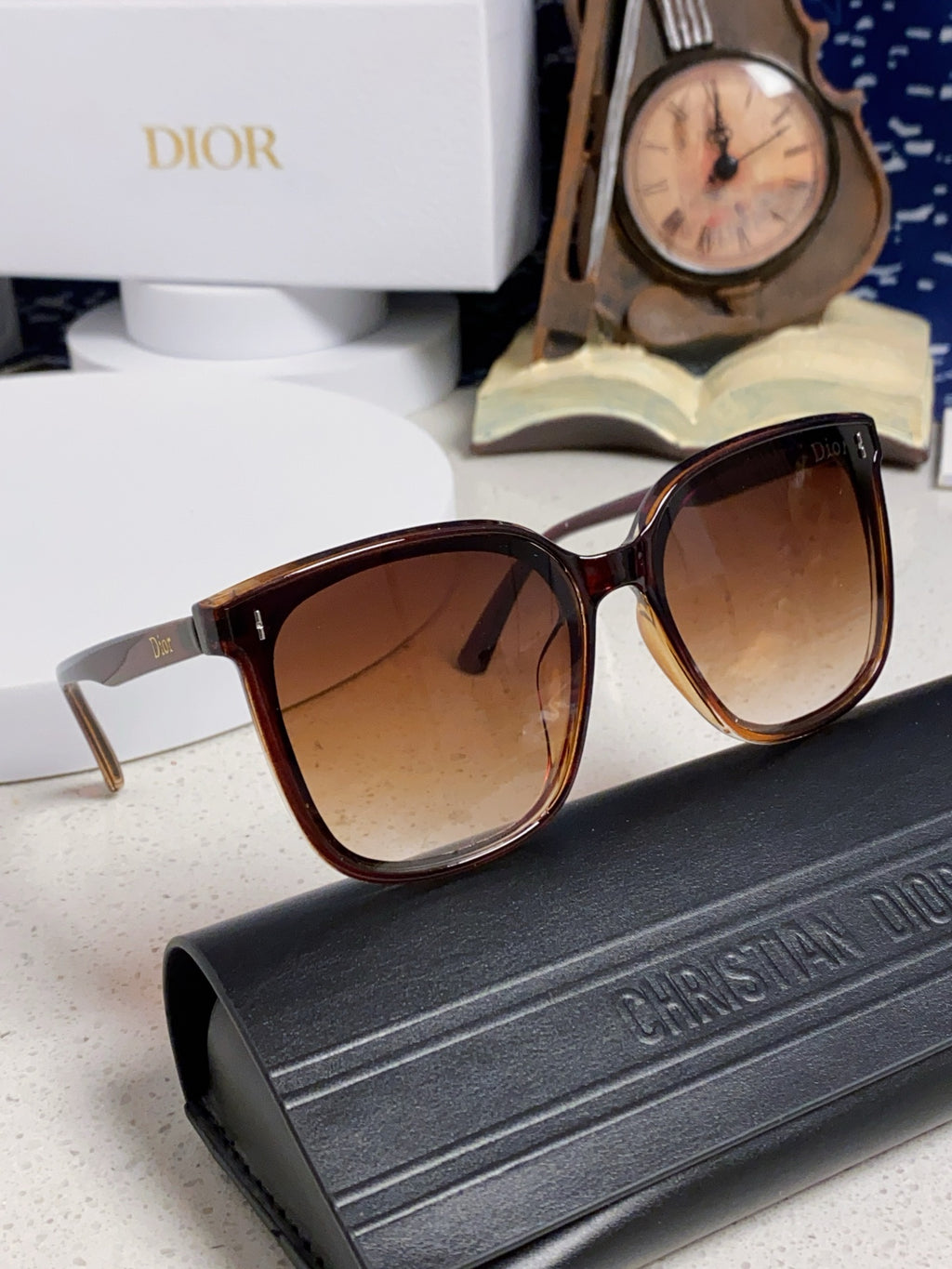 Dior Polarized Fashion Brown Lens Sunglasses for Women - detail image 9