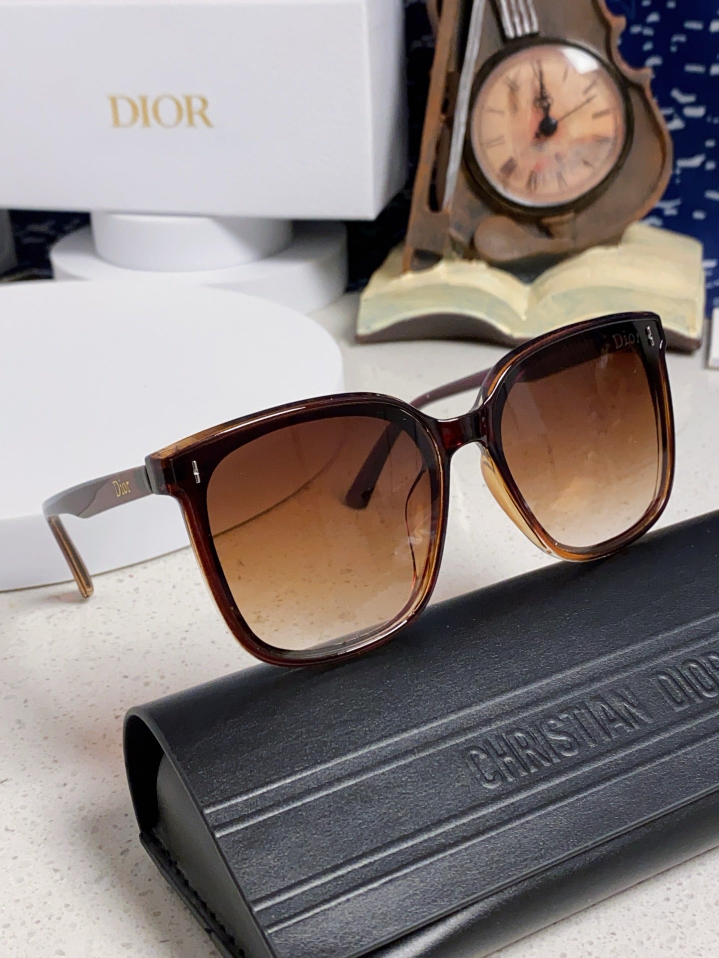 Dior Polarized Fashion Brown Lens Sunglasses for Women - detail image 9