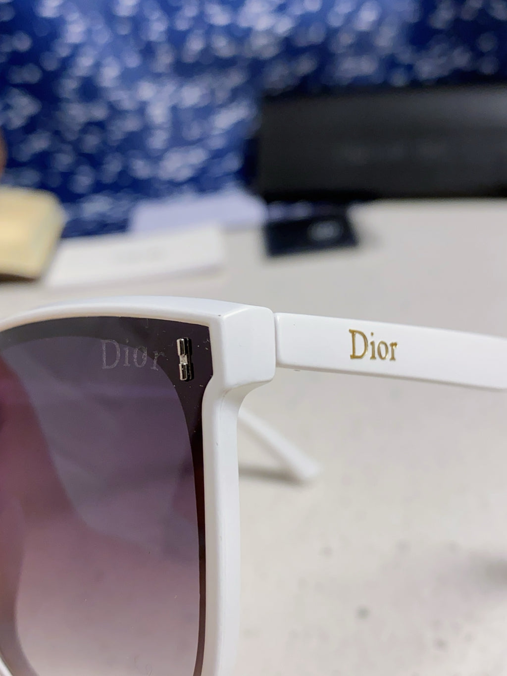 Dior Polarized Fashion Gray Lens Sunglasses for Women - 465229 - detail image 6