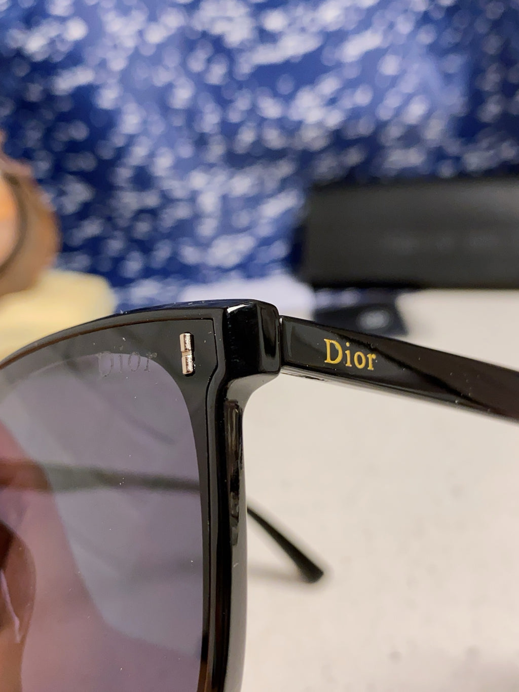 Dior Polarized Fashion Black Lens Sunglasses for Women - 465230 - detail image 7