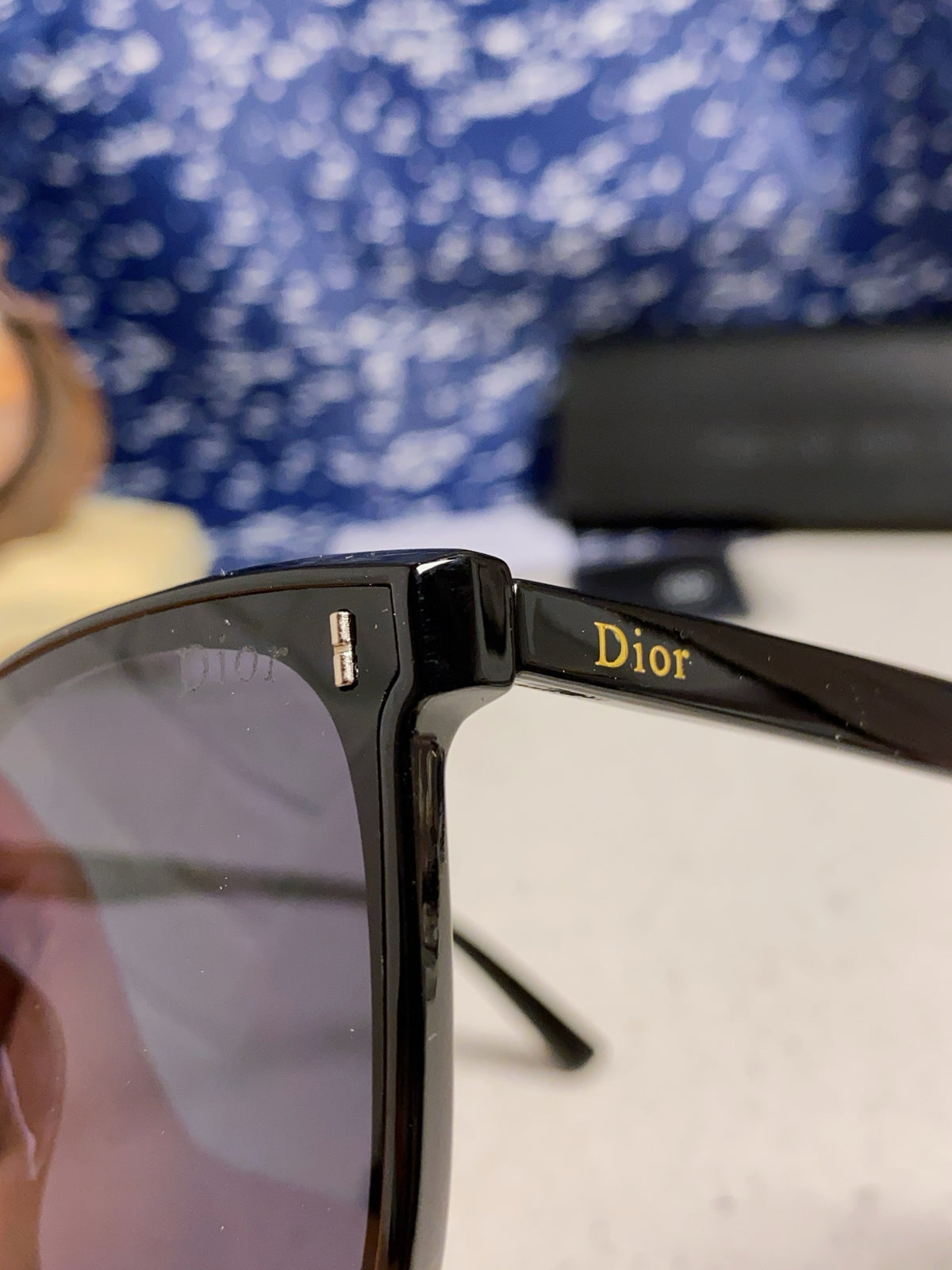 Dior Polarized Fashion Black Lens Sunglasses for Women - 465230 - detail image 7