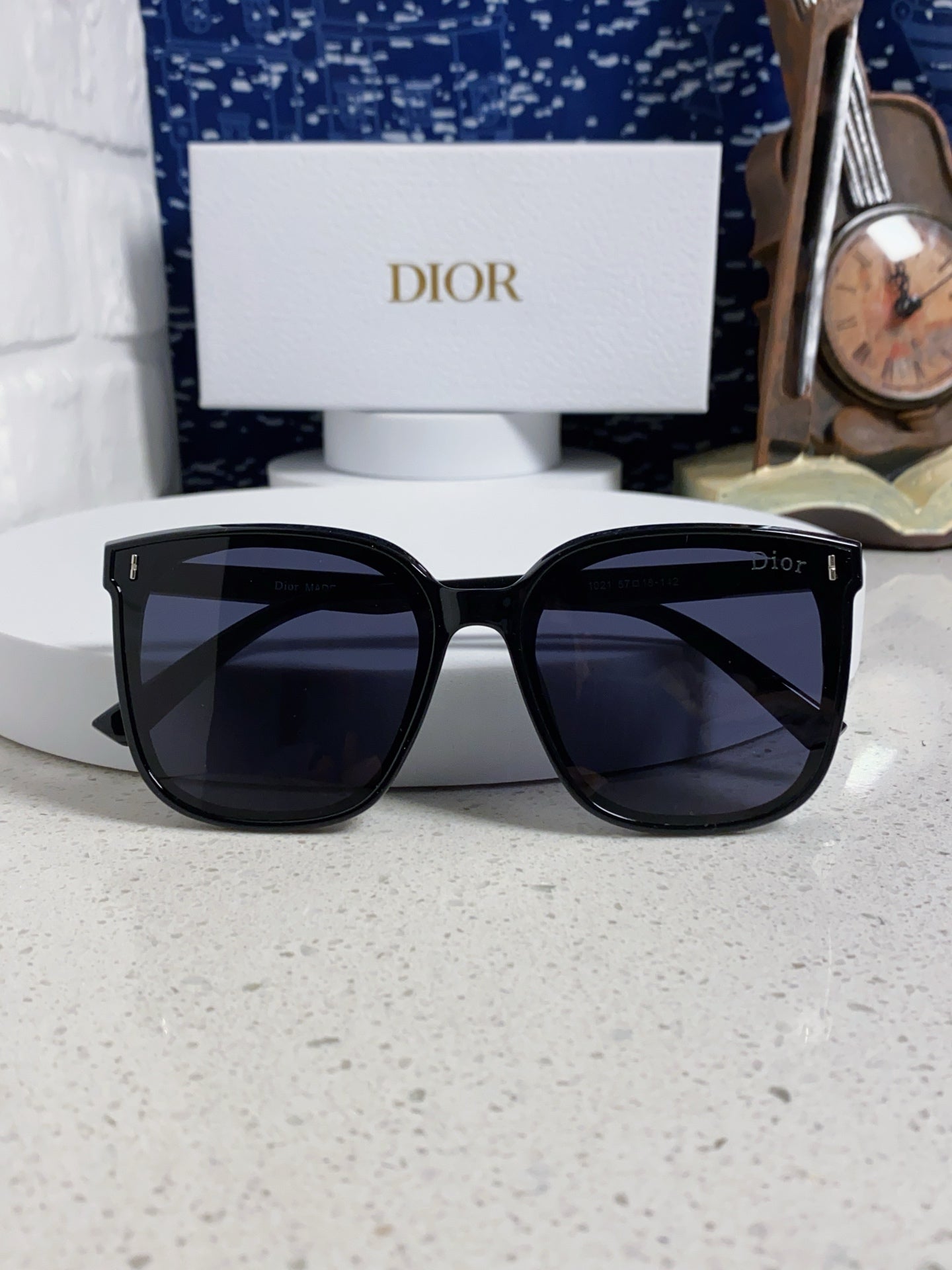 Dior Polarized Fashion Black Lens Sunglasses for Women - 465230 - detail image 9