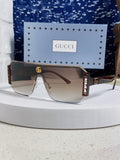 Gucci Polarized Rimless Silver Lens Sunglasses for Men & Women - 382053
