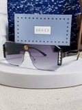 Gucci Polarized Rimless Silver Lens Sunglasses for Men & Women - 382055