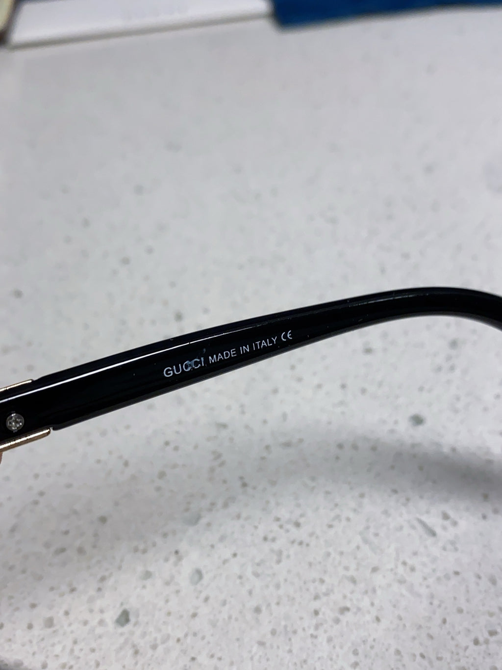 Gucci Polarized Rimless Blue Lens Sunglasses for Men & Women - 382058 - detail image 8