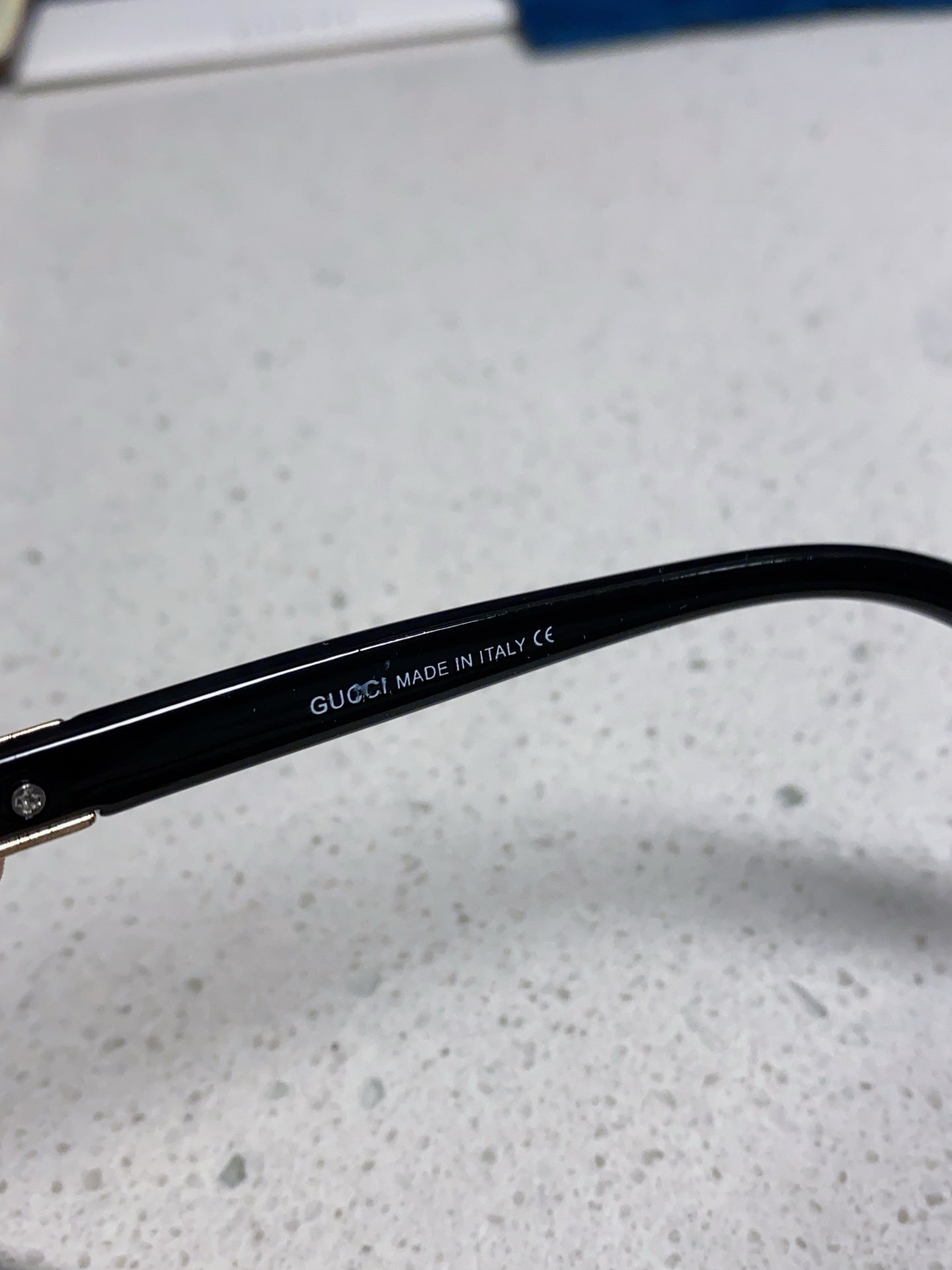 Gucci Polarized Rimless Blue Lens Sunglasses for Men & Women - 382058 - detail image 8