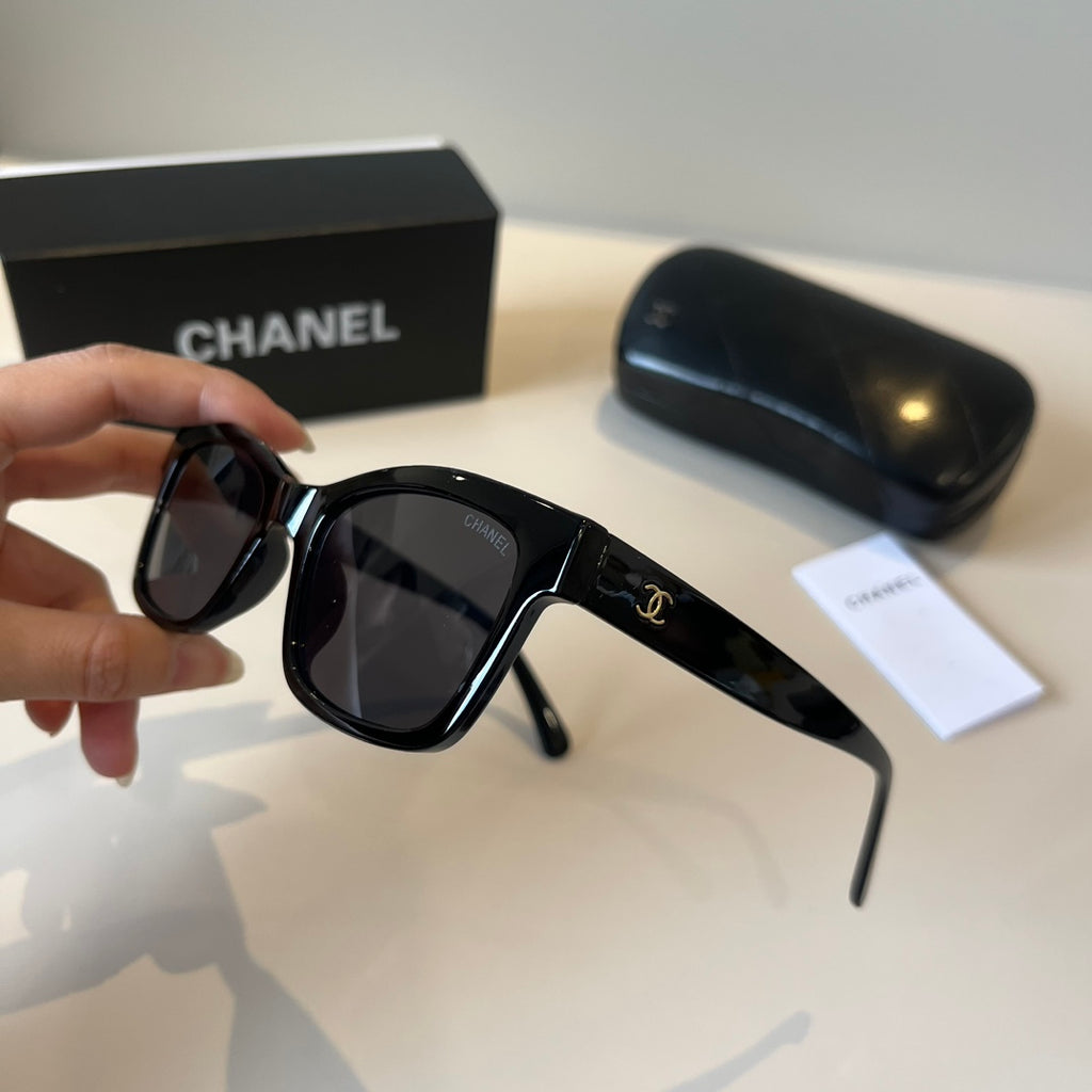Chanel Square Black Lens Sunglasses for Men & Women - 398627 - detail image 4