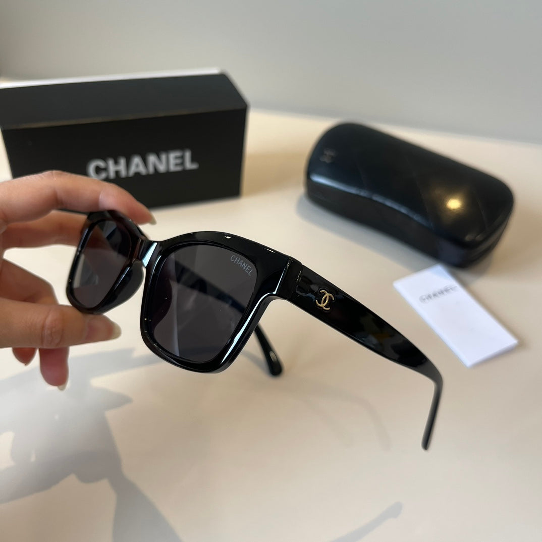 Chanel Square Black Lens Sunglasses for Men & Women - 398627 - detail image 4
