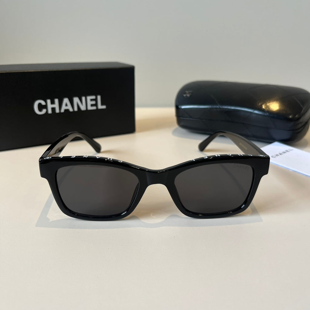 Chanel Square Black Lens Sunglasses for Men & Women - 398627 - detail image 2