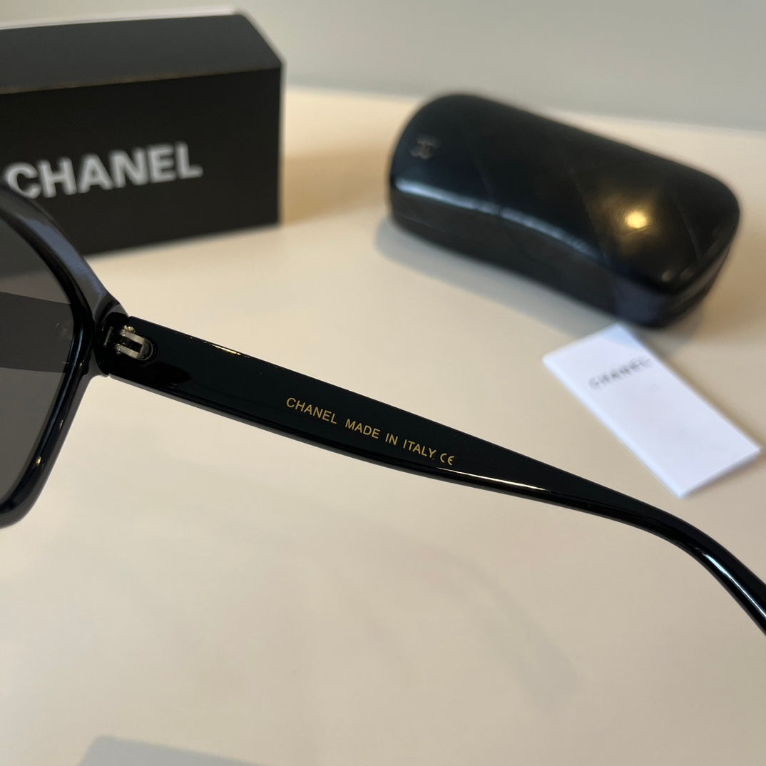 Chanel Square Black Lens Sunglasses for Men & Women - 398627 - detail image 5