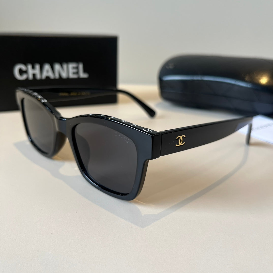 Chanel Square Black Lens Sunglasses for Men & Women - 465103 - detail image 3