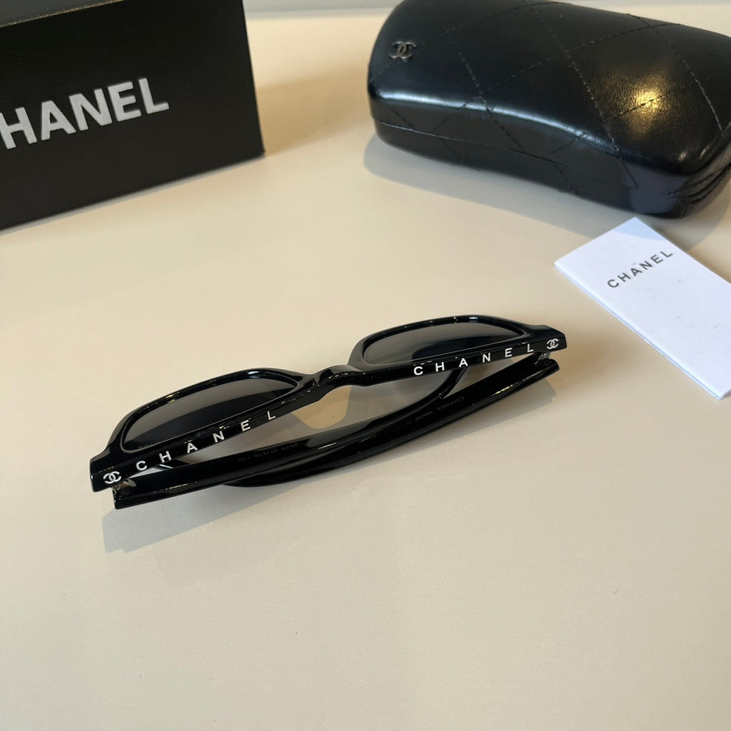 Chanel Square Black Lens Sunglasses for Men & Women - 465103 - detail image 11