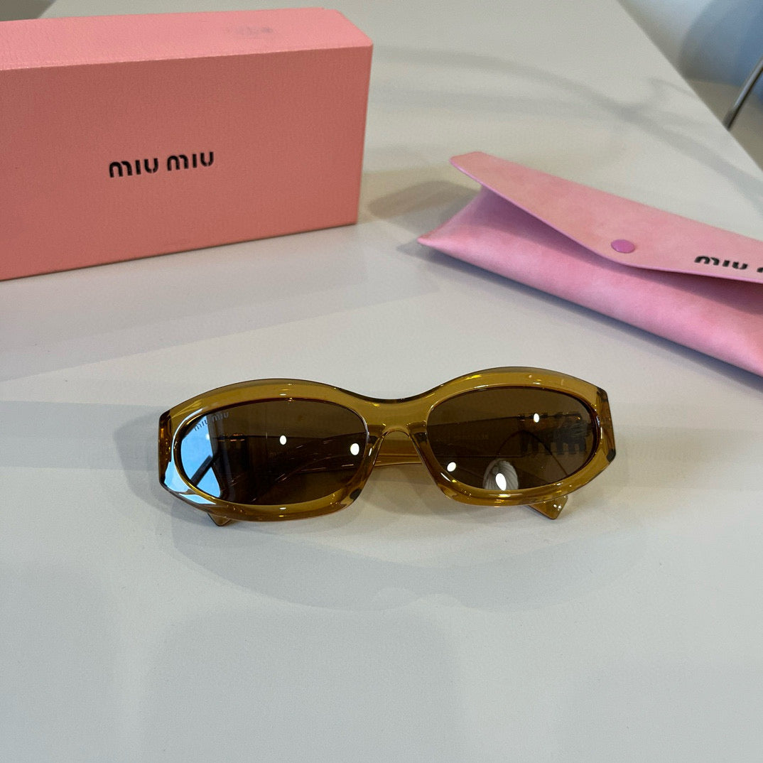 Miu Miu Cat-Eye Brown Lens Sunglasses for Men & Women - 399183 - detail image 8