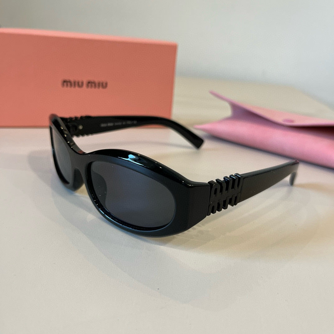 Miu Miu Cat-Eye Silver Lens Sunglasses for Men & Women - 399184 - detail image 3
