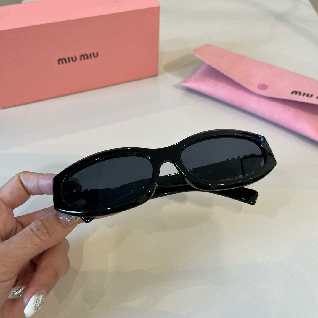 Miu Miu Cat-Eye Silver Lens Sunglasses for Men & Women - 399184 - detail image 4