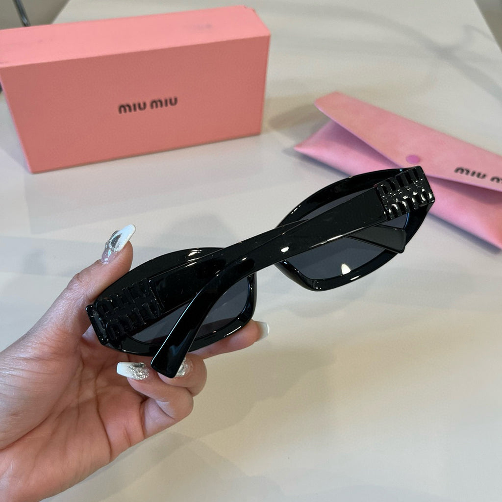 Miu Miu Cat-Eye Silver Lens Sunglasses for Men & Women - 399184 - detail image 6