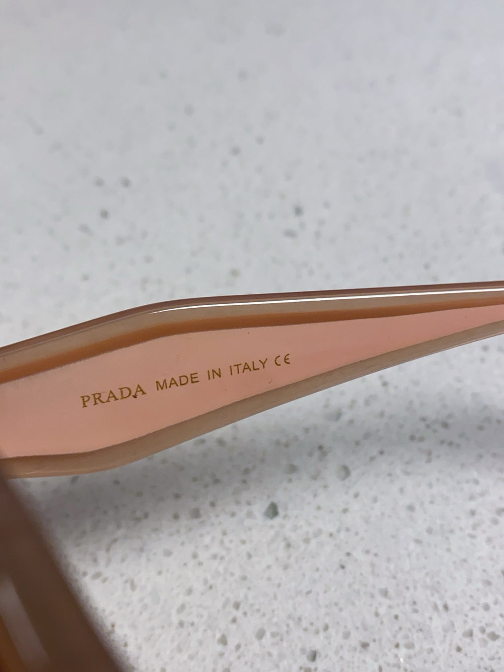 Prada 16YSF Acetate Fashion Gold Lens Sunglasses for Men & Women - 432116 - detail image 8