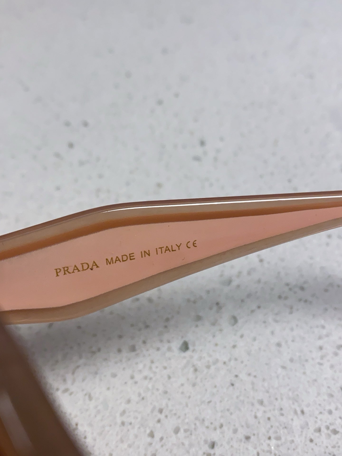 Prada 16YSF Acetate Fashion Gold Lens Sunglasses for Men & Women - 415783 - detail image 8