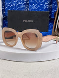 Prada 16YSF Acetate Fashion Gold Lens Sunglasses for Men & Women - 415783